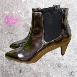 CALL IT SPRING Ankle Boot Chrome Size 7